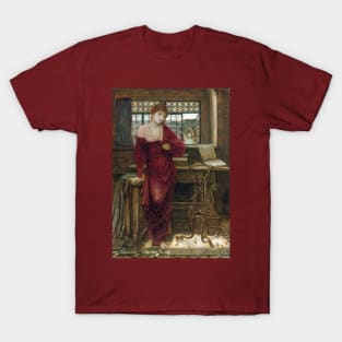 Isabella and the Pot of Basil - John Melhuish Strudwick T-Shirt